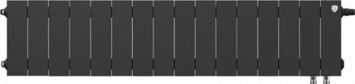 Радиатор биметаллический Royal Thermo Piano Forte 200 VD noir sable, 16 секций фото 2