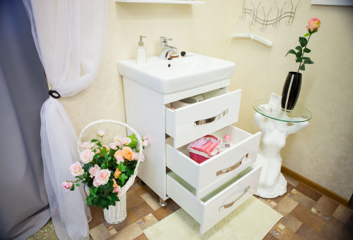 Мебель для ванной Sanflor Одри 60/2 напольная фото 5
