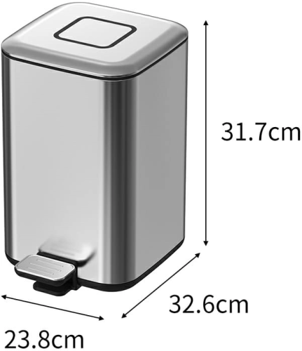 Мусорное ведро Boheme 10948-C фото 2 Мусорное ведро Boheme 10948-C фото 2