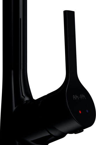 Смеситель AM.PM X-Joy S F85B07022 для кухонной мойки, чёрный фото 6