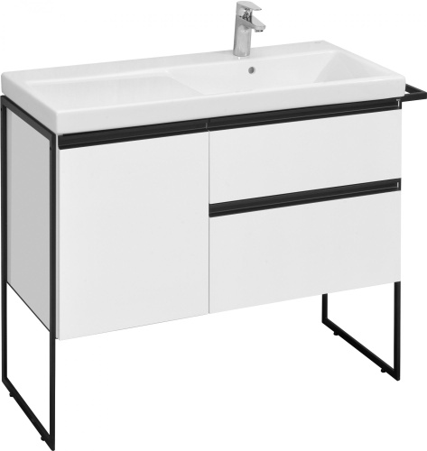 Мебель для ванной Roca Domi 100 R, белый глянец фото 7