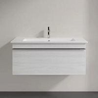 Мебель для ванной Villeroy & Boch Venticello 95 white wood, с ручкой хром