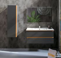 Мебель для ванной Armadi Art Capolda 100 антрацит