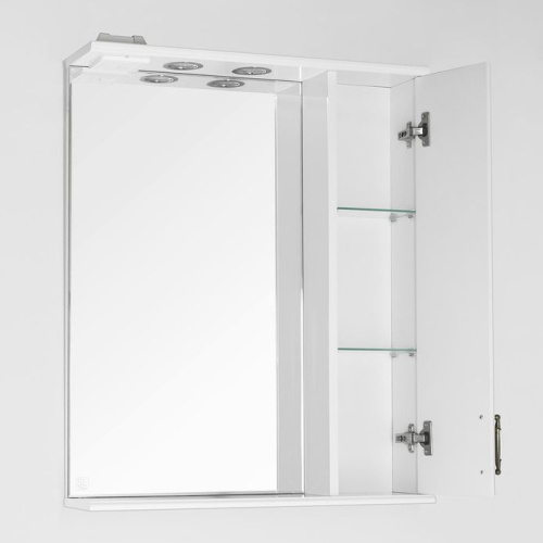 Зеркало Style Line Олеандр-2 65/С Люкс, белый фото 3
