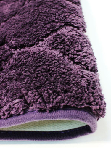 Коврик Bath Plus Лана GR214 фиолет фото 3
