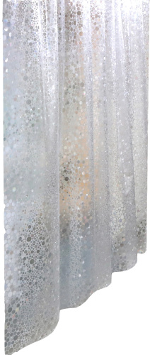 Штора для ванной Meiwa Sparkle прозрачная фото 2