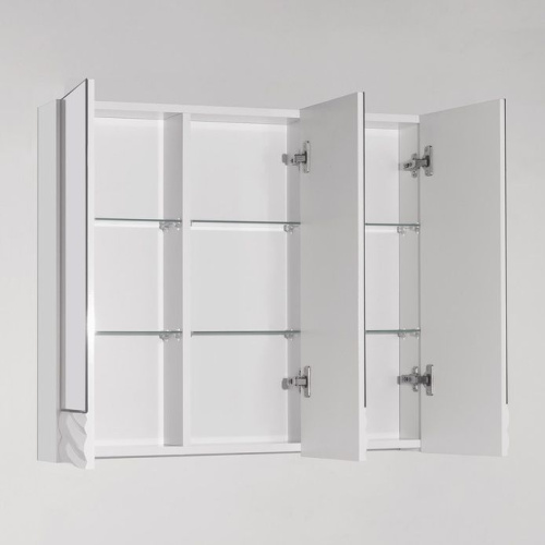 Зеркало-шкаф Style Line Вероника 80 Люкс, белый фото 2