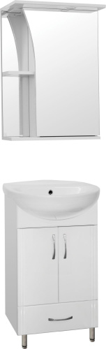 Мебель для ванной Style Line Эко Стандарт №9/1Б 50 белая фото 10