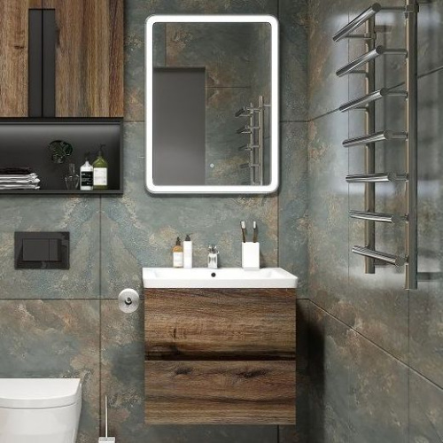 Мебель для ванной Art&Max Techno подвесная, 70, дуб бомонд лофт фото 10