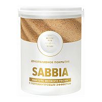 VINCENT DECOR SABIA декоративное покрытие с фактурой мелкого, перламутрового песка (2,5л)