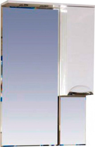 Зеркало Misty Жасмин 65 с подсветкой, белая эмаль R фото 4