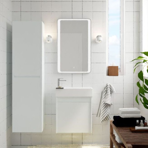 Мебель для ванной Art&Max Family R, 50, подвесная, Bianco Lucido фото 4
