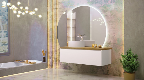 Мебель для ванной Jorno Solis 120, подвесная фото 2