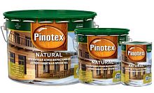 Пропитка декоративная для защиты древесины Pinotex Natural 2,7 л.
