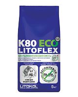 Клеевая смесь Litokol Litoflex K80 Eco серый 5 кг.