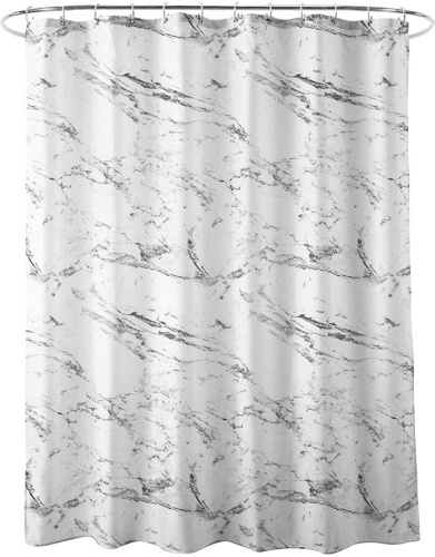Штора для ванной Carnation Home Fashions Marble 180x200 wave фото 4