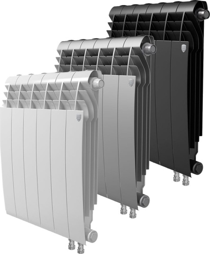 Радиатор биметаллический Royal Thermo BiLiner 500 VR 6 секций, bianco traffico фото 2