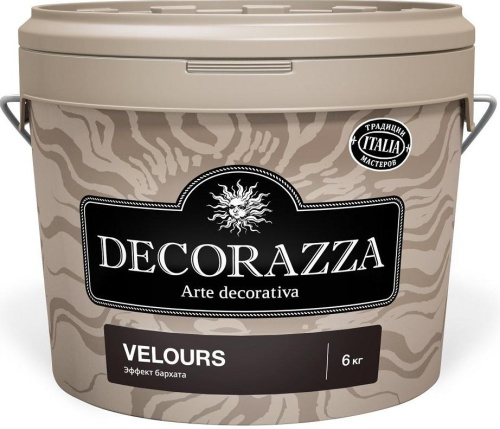 Decorazza Velours с эффектом бархата цвет VL 10-64, вес 1.2 кг