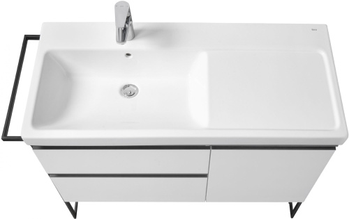 Мебель для ванной Roca Domi 100 L, белый глянец фото 8