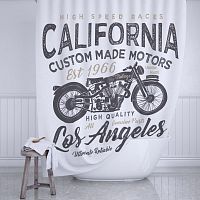 Штора для ванной Fixsen California FX-2500 без колец