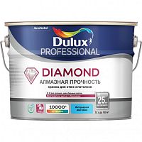 Краска для стен и потолков водно-дисперсионная Dulux Diamond Matt матовая база BC 0,9 л.