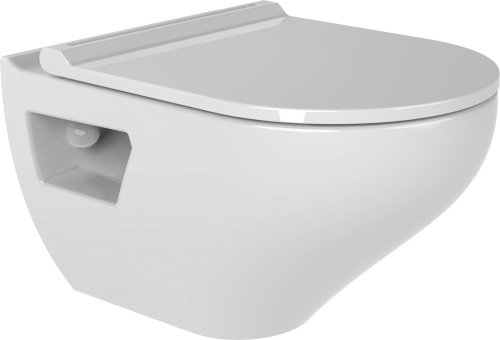 Комплект Унитаз подвесной Bien Ion безободковый, с биде + Мебель для ванной STWORKI Хельсинки 80 фото 14