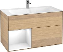 Мебель для ванной Villeroy & Boch Finion G030GFPC 100 с подсветкой и освещением стены
