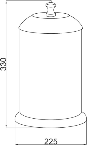 Мусорное ведро Boheme Palazzo 10108 фото 2 Мусорное ведро Boheme Palazzo 10108 фото 2