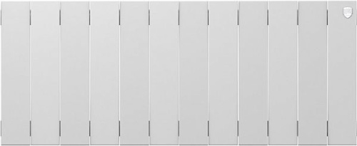 Радиатор биметаллический Royal Thermo Piano Forte 300 bianco traffico, 12 секций фото 2