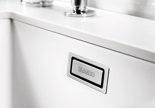 Мойка кухонная Blanco Subline 500-U Silgranit, белая фото 2