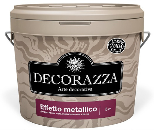 Краска Effetto metallico, с холодным перламутровым блеском Краска Effetto metallico, с холодным перламутровым блеском