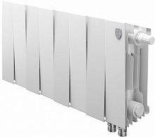 Радиатор биметаллический Royal Thermo Piano Forte 200 VD bianco traffico, 8 секций