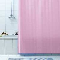 Штора для ванной Bacchetta 180х200 Rigone розовая