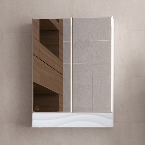 Зеркало-шкаф Style Line Вероника 60 Люкс, белый фото 2