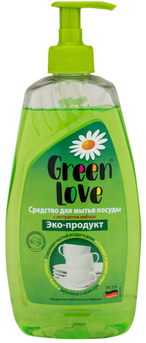 Средство для мытья посуды Green Love 500 мл