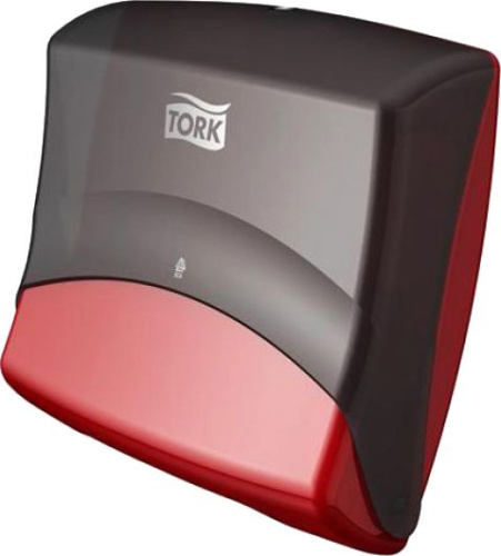 Диспенсер для протирочных материалов Tork Performance 654008 W4 красный фото 2