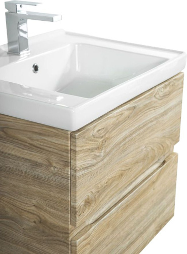 Мебель для ванной Art&Max Techno подвесная, 70, дуб мелфорд фото 8
