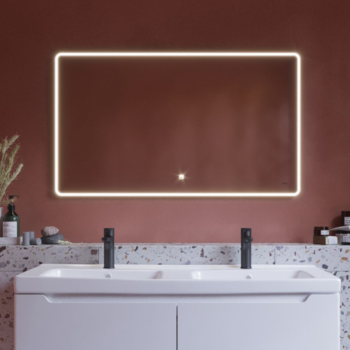 Мебель для ванной Dreja W 125 двойная белый глянец фото 4