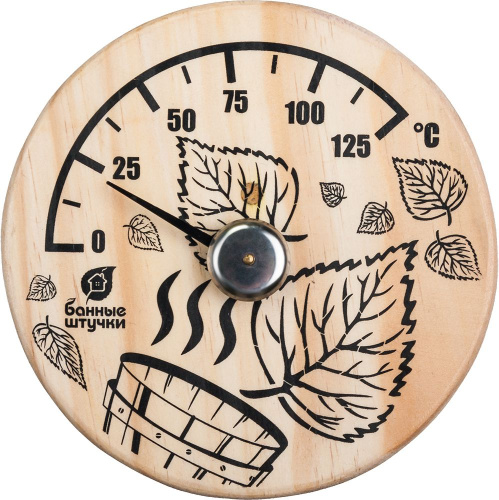 Термометр для бани и сауны Банные штучки 18041 Листья