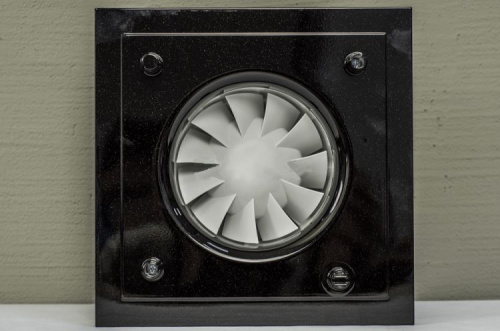 Вытяжной вентилятор Soler&Palau Silent 100 CZ Design black swarovski фото 2