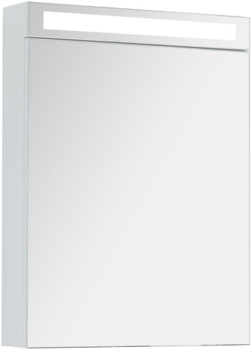 Зеркало-шкаф Dreja Max 60 белый, с подсветкой фото 2