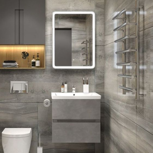 Мебель для ванной Art&Max Techno подвесная, 70, айс кокао фото 11
