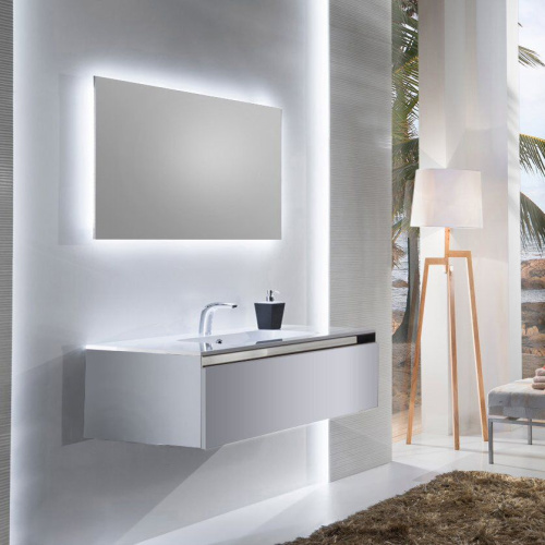 Мебель для ванной Sanvit Кубэ-1 100 белый глянец фото 4