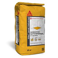 SIKA LEVEL UNIVERSAL пол наливной с быстрым набором прочности 3-4 часа, от 2 до 20 мм (25кг)