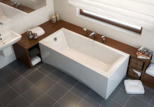 Акриловая ванна Cersanit Virgo WP-VIRGO*170-W 170x75 ультра белая фото 2