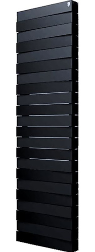 Радиатор биметаллический Royal Thermo Piano Forte Tower noir sable 22 секции, черный с монтажным набором фото 6