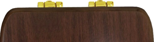 Унитаз-компакт Kerasan Waldorf ручка смыва справа, белый, золото фото 9