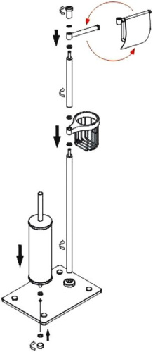 Стойка Wasserkraft K-1264 фото 5 Стойка Wasserkraft K-1264 фото 5