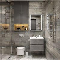 Мебель для ванной Art&Max Techno подвесная, 70, айс кокао