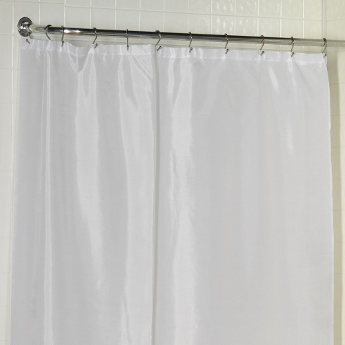 Штора для ванной Carnation Home Fashions Extra Wide Liner White защитная